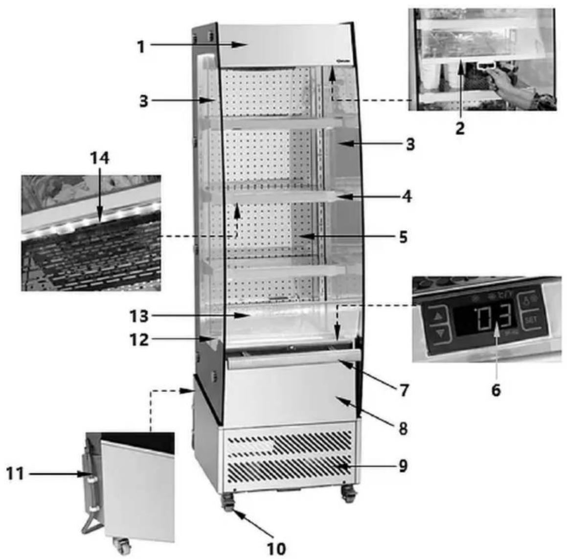 BARTSCHER Rimi 700226 - Éléments de l'appareil - 1
