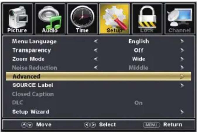Furrion FDUP43CBR - PC Settings - 1