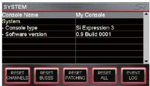 SOUNDCRAFT Si Expression 2 - MENUSYSTEM - 1