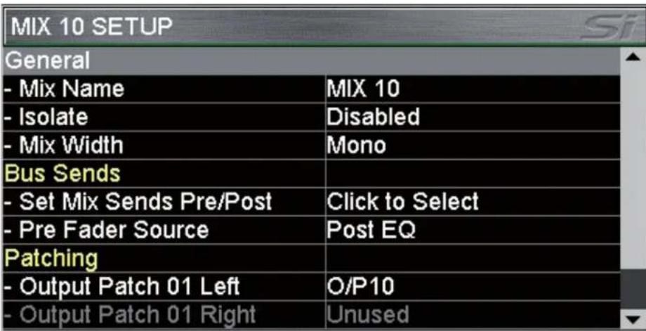 SOUNDCRAFT Si Expression 2 - MENUDESSORTIES(OUTPUTS) - 2