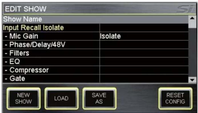SOUNDCRAFT Si Expression 2 - MENUSHOW - 1