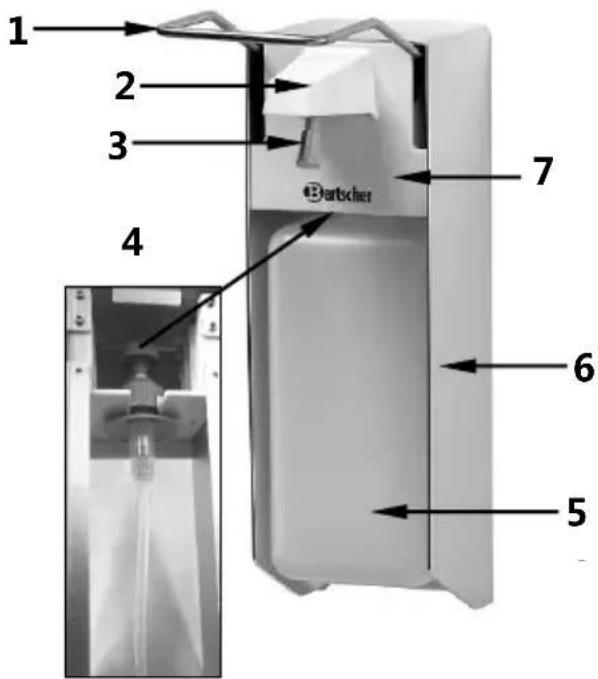 BARTSCHER PS 0.9LW - Aperçu des pièces - 1