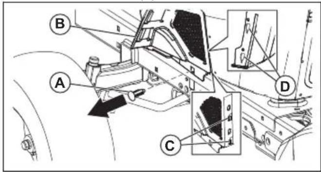 HUSQVARNA TS 242XD - Vidange de l'huile - 1