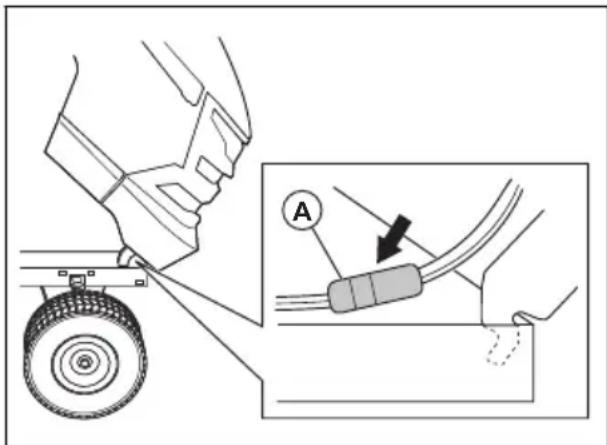 HUSQVARNA TS 148XK - Retrait et installation de l'ensemble couvercle du moteur et grille - 1