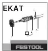FESTOOL Syslite KAL II - Vedligeholdelse og pleje - 2