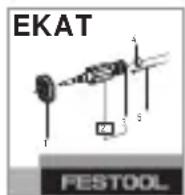 FESTOOL Syslite KAL II - Údržba a ošetřování - 2