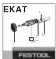 FESTOOL Syslite KAL II - Huolto ja hoito - 2