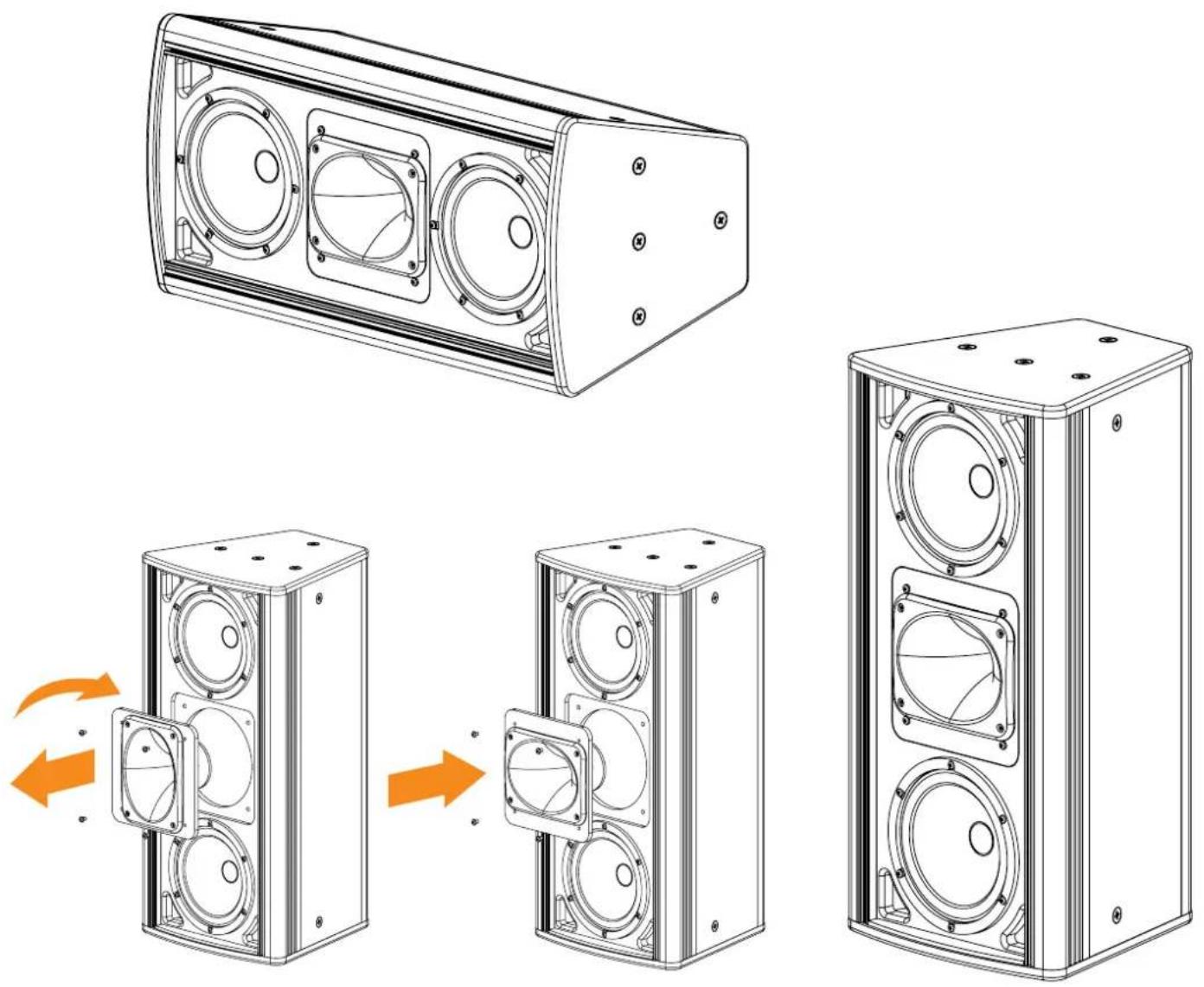 MARTIN CM9 - Pavillon orientable - 1