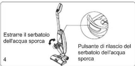 JIMMY HW8 - Smontare e montare il serbatoio dell'acqua sporca - 4