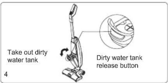 JIMMY HW8 - Disassemble and assemble dirty water tank - 4