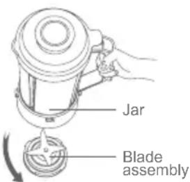 JIMMY B32 - Cleaning of Inner Cap, Outer Lid, Blade Assembly and Gasket Ring - 4