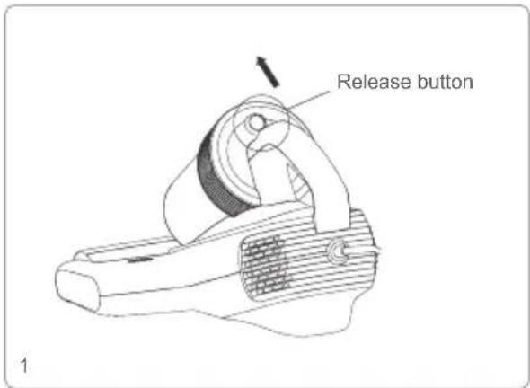 Release button 1