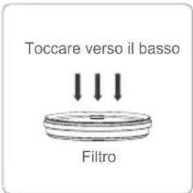 Toccare verso il basso Filtro