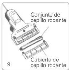 Conjunto de cepillo rodante Cubierta de cepillo rodante 9