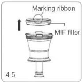 Marking ribbon MIF filter 4 5