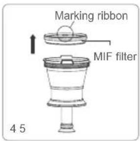 Marking ribbon MIF filter 4 5