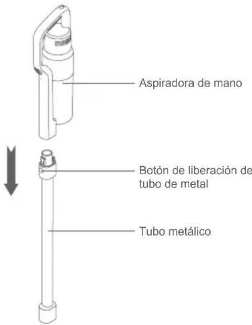 JIMMY JV63 - Desmonte el aspirador de mano y el tubo de metal - 1