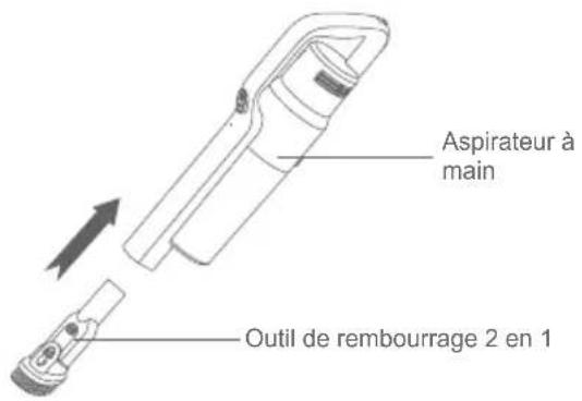 JIMMY JV63 - Connection de l'aspirateur à main avec des accessoires via un tuyau extensible - 1