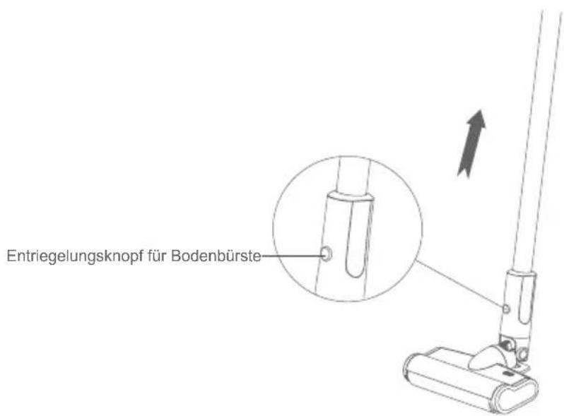 JIMMY JV63 - das Zerlegenvon leitfähigen Bodenbürste des leitfähigen Metallrohrs - 1