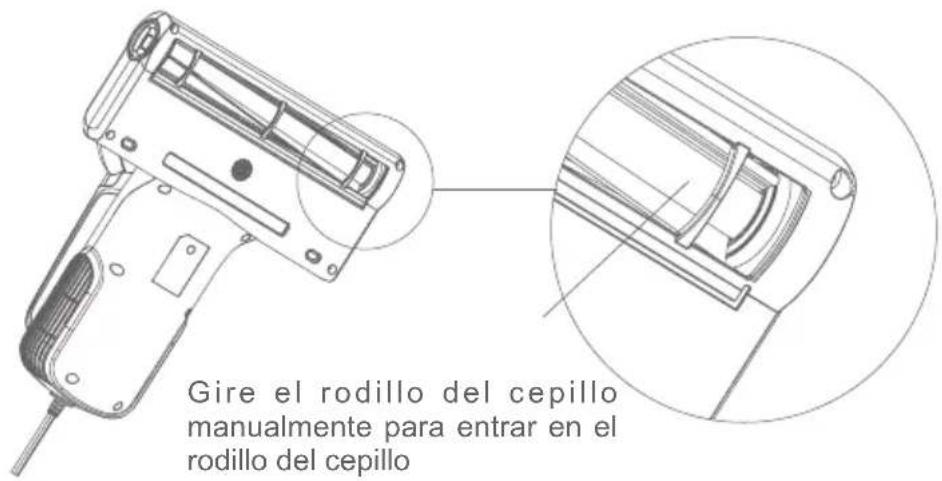 JIMMY Antimite UV BX5 - Limpieza e instalación del rodillo de cepillo - 2