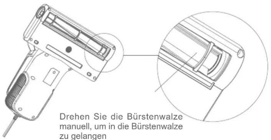JIMMY Antimite UV BX5 - Bürstenwalze reinigen und einbauen - 2