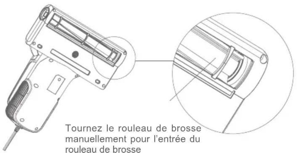JIMMY Antimite UV BX5 - Nettoyage et installation du rouleau de brosse - 2