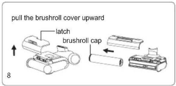 JIMMY HW9 - Disassemble and assemble brushroll cover and brushroll - 3