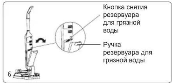 JIMMY HW9 - Разборка и сборка резервуара для грязной воды - 1