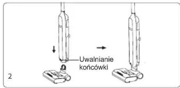 JIMMY HW9 - Włóż urządzenie do bazy ładującej - 2