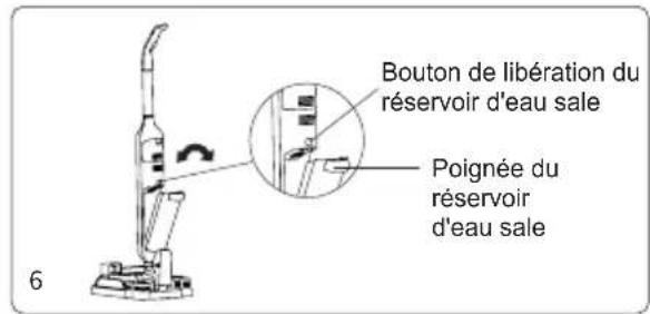 JIMMY HW9 - Démontage et montage du réservoir d'eau propre - 1