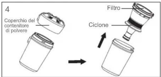 JIMMY Antimite UV WB41 - Pulizia del contentatore di polvere - 4