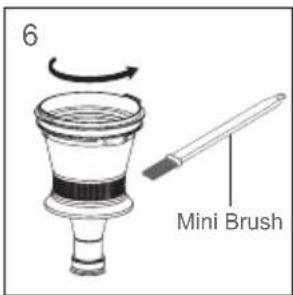 JIMMY Antimite UV WB41 - Dust cup cleaning - 3