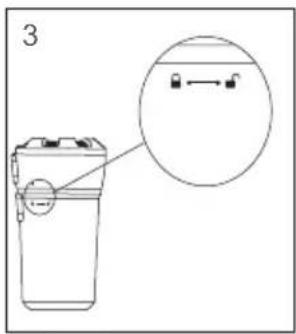 JIMMY Antimite UV WB41 - Limpieza de la copa de polvo - 3