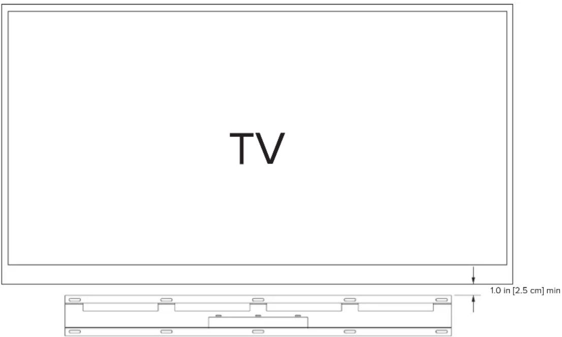 ELAC Vertex III SBVJ41S - On-Wall Soundbar Setup - 1