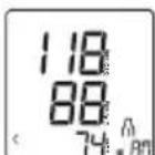 BEURER BC 87 - Individual measured values - 2