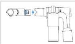 Oreck POD BK51703 - ASSEMBLY: ATTACH WAND & FLOOR NOZZLE - 2