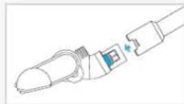 Oreck POD BK51703 - ASSEMBLY: ATTACH WAND & FLOOR NOZZLE - 6