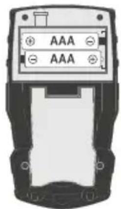Laserliner MultiMeter Pocket XP - Insertimento delle batterie - 2