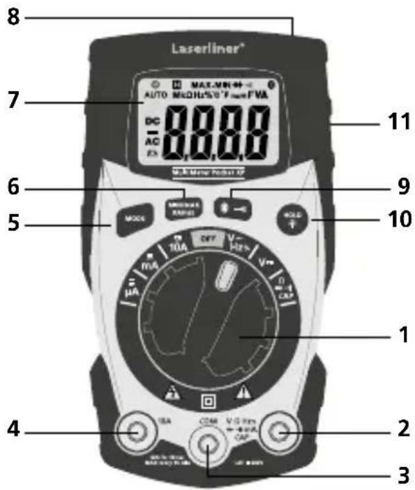 Laserliner MultiMeter Pocket XP - Punte - 3