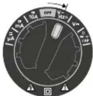 Laserliner MultiMeter Pocket XP - Mesure de la fréquence et du taux d'impulsions hz% - 1
