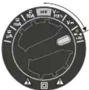 Laserliner MultiMeter Pocket XP - Pomiar pojemnosci - 1