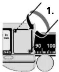 Laserliner MetricMaster Plus - Zakladanie baterii - 1