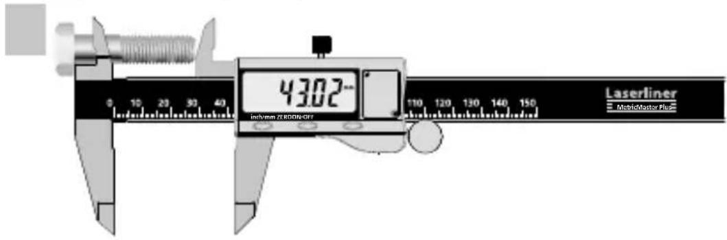 Laserliner MetricMaster Plus - Pomiar stopniowy - 1