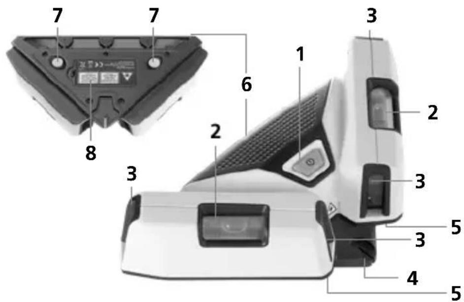 Laserliner SuperSquareLaser 4 - Plaatsen van de batterijen - 2