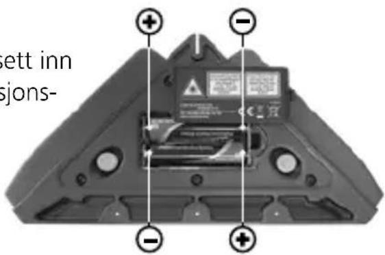 Laserliner SuperSquareLaser 4 - Sette i batterier - 1