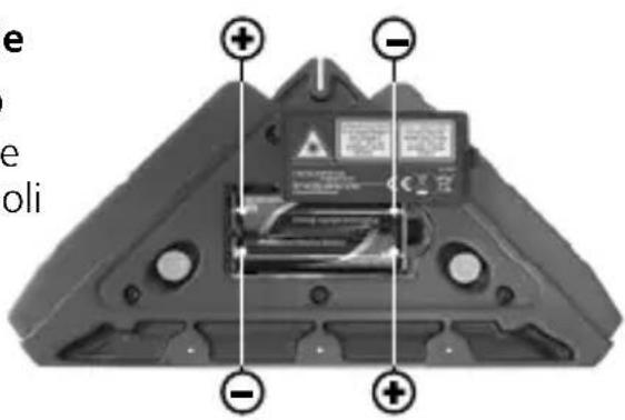 Laserliner SuperSquareLaser 4 - Applicazione dellepile - 1