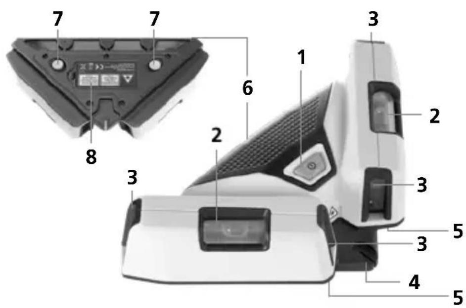 Laserliner SuperSquareLaser 4 - Paristojen sisäänasettaminen - 2