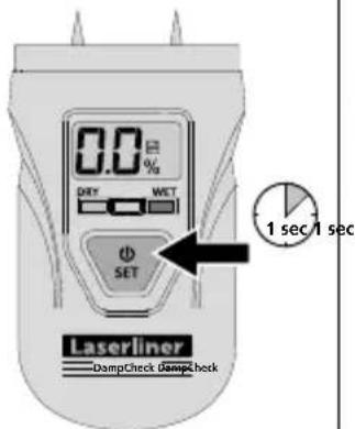 Laserliner DampCheck - ON HOLD OFF - 1