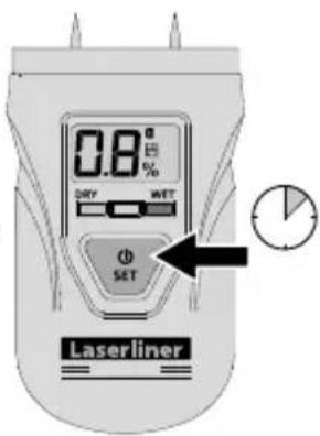 0.8 H % 10 DRY WET SET Laserliner