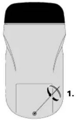 Laserliner DampCheck - Mise en place des piles - 1